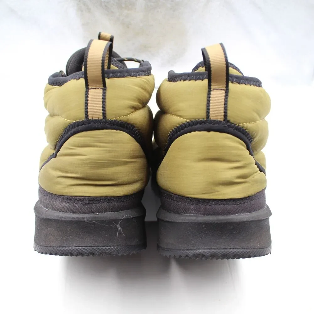 The North Face Mens NSE Chukka Size 13 Insulated Winter Puffer Boots Khaki